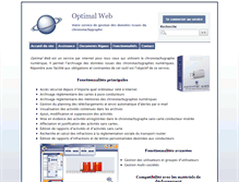 Tablet Screenshot of optimalweb.eu